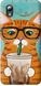 Чехол на ZTE Blade A3 2019 Зеленоглазый кот в очках "4054u-2462-7105"