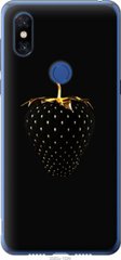 Чехол на Xiaomi Mi Mix 3 Черная клубника "3585u-1599-7105"
