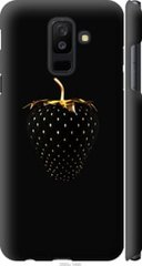 Чехол на Samsung Galaxy A6 Plus 2018 Черная клубника "3585c-1495-7105"