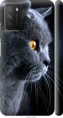 Чехол на Xiaomi Poco M3 Красивый кот "3038c-2200-7105"