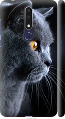 Чехол на Nokia 3.1 Plus Красивый кот "3038c-1607-7105"