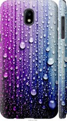 Чехол на Samsung Galaxy J5 J530 (2017) Капли воды "3351c-795-7105"