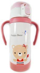 Термос с поилкой Happy Bear 370 мл (SKD-0621)