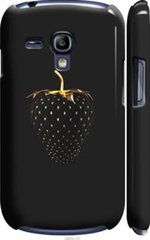 Чехол на Galaxy S3 mini Черная клубника "3585c-31-7105"