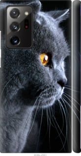 Чехол на Samsung Galaxy Note 20 Ultra Красивый кот "3038c-2051-7105"