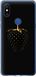 Чехол на Xiaomi Mi Mix 3 Черная клубника "3585u-1599-7105"