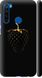 Чехол на Xiaomi Redmi Note 8T Черная клубника "3585c-1818-7105"