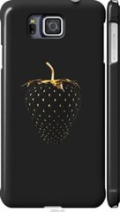 Чехол на Samsung Galaxy Alpha G850F Черная клубника "3585c-65-7105"