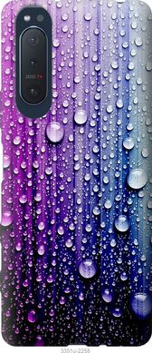 Чехол на Sony Xperia 5 II Капли воды "3351u-2258-7105"