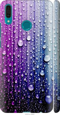 Чехол на Huawei Y9 2019 Капли воды "3351c-1602-7105"