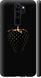 Чехол на Xiaomi Redmi Note 8 Pro Черная клубника "3585c-1783-7105"