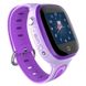 Водонепроницаемые детские GPS смарт-часы с камерой Smart Baby Watch Aqua DF31C Сиреневый