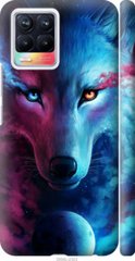 Чехол на Realme 8 Арт-волк "3999c-2303-7105"