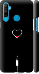 Чехол на Realme C3 Подзарядка сердца "4274c-1889-7105"