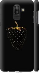 Чехол на Samsung Galaxy J8 2018 Черная клубника "3585c-1511-7105"
