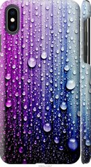Чехол на Apple iPhone XS Max Капли воды "3351c-1557-7105"