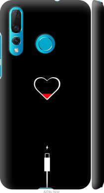 Чехол на Huawei Nova 4 Подзарядка сердца "4274c-1632-7105"