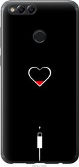 Чехол на Huawei Honor 7X Подзарядка сердца "4274u-1139-7105"