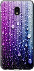 Чехол на Samsung Galaxy J7 2018 Капли воды "3351u-1502-7105"