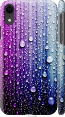 Чехол на iPhone XR Капли воды "3351c-1560-7105"