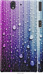 Чехол на Sony Xperia Z C6602 Капли воды "3351c-40-7105"