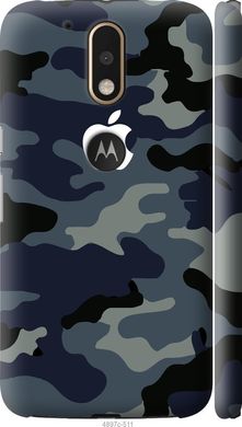 Чехол на Motorola MOTO G4 PLUS Камуфляж 1 "4897c-953-7105"