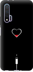 Чехол на Huawei Nova 6 Подзарядка сердца "4274u-1821-7105"