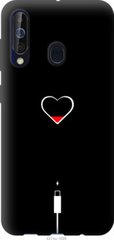 Чехол на Samsung Galaxy A60 2019 A606F Подзарядка сердца "4274u-1699-7105"