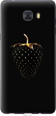 Чехол на Samsung Galaxy C9 Pro Черная клубника "3585u-720-7105"