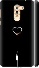 Чехол на Huawei Mate 9 Lite Подзарядка сердца "4274c-474-7105"