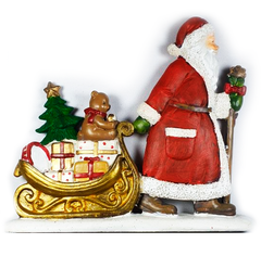 Декоративная фигура Дед Мороз с подарками (SKD-0997)