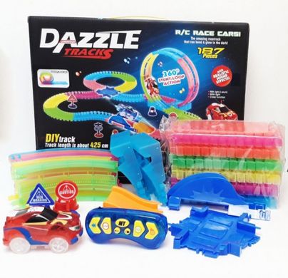 Гоночная трасса DAZZLE TRACKS (187 деталей) 425 см