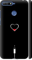 Чехол на Huawei Honor 7C Подзарядка сердца "4274c-1411-7105"