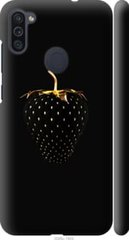 Чехол на Samsung Galaxy A11 A115F Черная клубника "3585c-2012-7105"