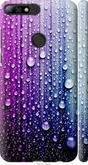Чехол на Huawei Y7 Prime 2018 Капли воды "3351c-1509-7105"