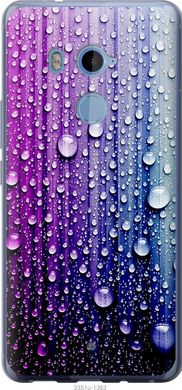Чехол на HTC U11 Plus Капли воды "3351u-1363-7105"