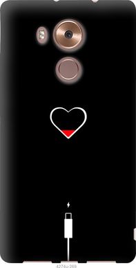 Чехол на Huawei Mate 8 Подзарядка сердца "4274u-269-7105"