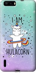 Чехол на Huawei Honor 6 Plus I'm hulacorn "3976u-179-7105"
