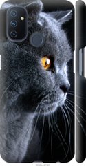 Чехол на OnePlus Nord N100 Красивый кот "3038c-2130-7105"