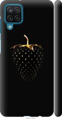 Чехол на Samsung Galaxy A12 A125F Черная клубника "3585c-2201-7105"