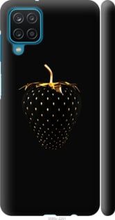 Чехол на Samsung Galaxy A12 A125F Черная клубника "3585c-2201-7105"