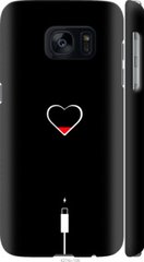Чехол на Samsung Galaxy S7 G930F Подзарядка сердца "4274c-106-7105"