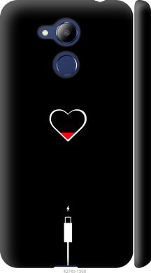 Чехол на Huawei Honor 6C Pro Подзарядка сердца "4274c-1358-7105"