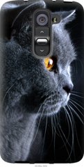Чехол на LG G2 mini D618 Красивый кот "3038u-304-7105"