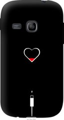 Чехол на Samsung Galaxy Young S6310 / S6312 Подзарядка сердца "4274u-252-7105"