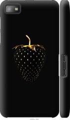 Чехол на Blackberry Z10 Черная клубника "3585c-392-7105"