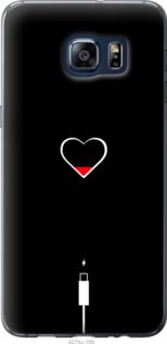 Чехол на Samsung Galaxy S6 Edge Plus G928 Подзарядка сердца "4274u-189-7105"