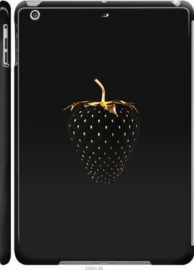 Чехол на Apple iPad 5 (Air) Черная клубника "3585c-26-7105"