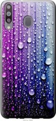 Чехол на Samsung Galaxy M30 Капли воды "3351u-1682-7105"