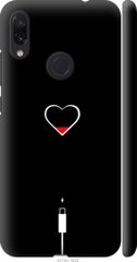Чехол на Xiaomi Redmi Note 7 Подзарядка сердца "4274c-1639-7105"